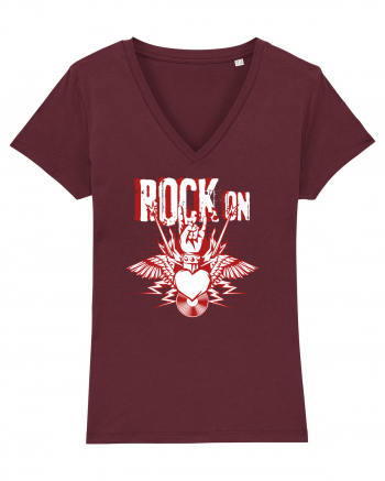 Rock Music Lover Burgundy