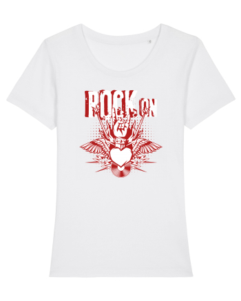 Rock Music Lover White