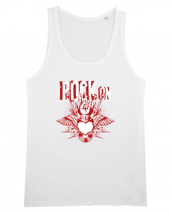 Rock Music Lover White