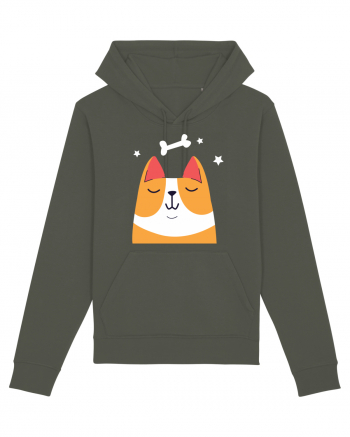 Dreaming Kawaii Dog Khaki