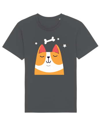 Dreaming Kawaii Dog Anthracite