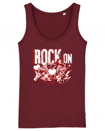 Rock Music Lover Burgundy