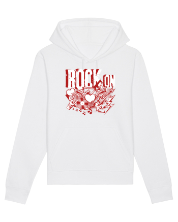 Rock Music Lover White