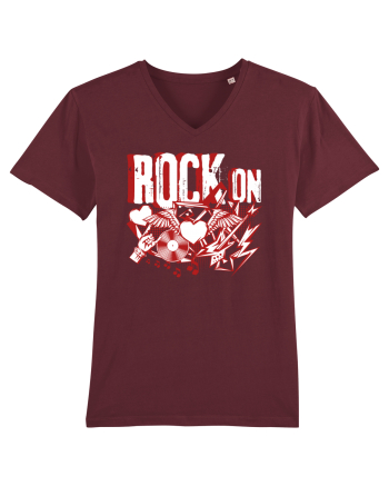 Rock Music Lover Burgundy