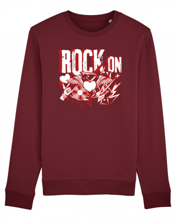 Rock Music Lover Burgundy