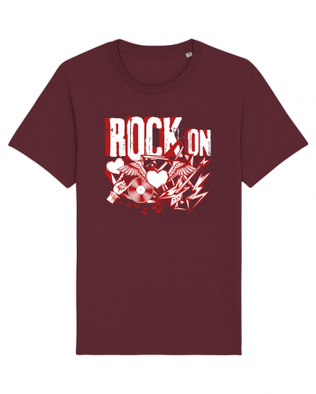 Rock Music Lover Burgundy