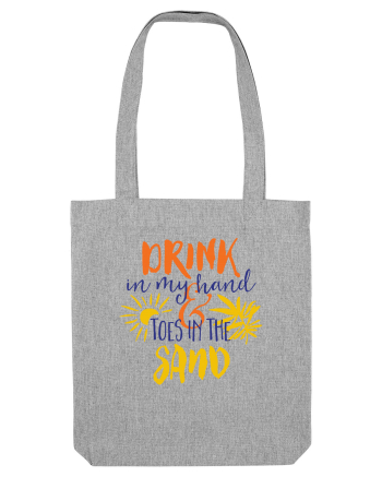 Drink In My Hand Toes In The Sand Heather Grey