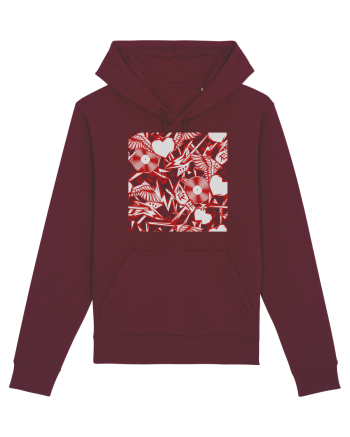 Rock Music Lover Burgundy