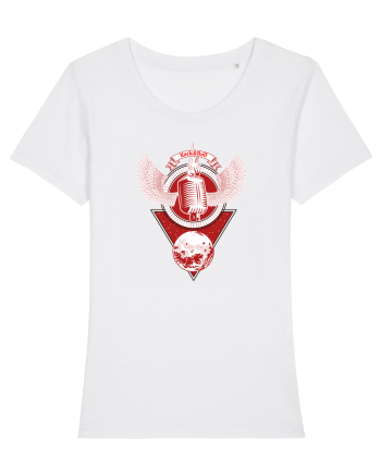 Rock Music Lover White