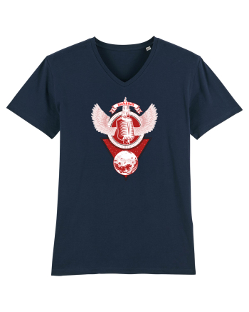 Rock Music Lover French Navy
