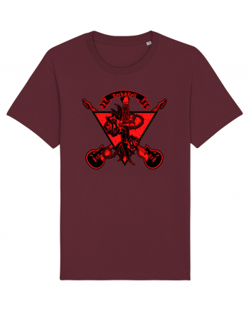 Rock Music Lover Burgundy