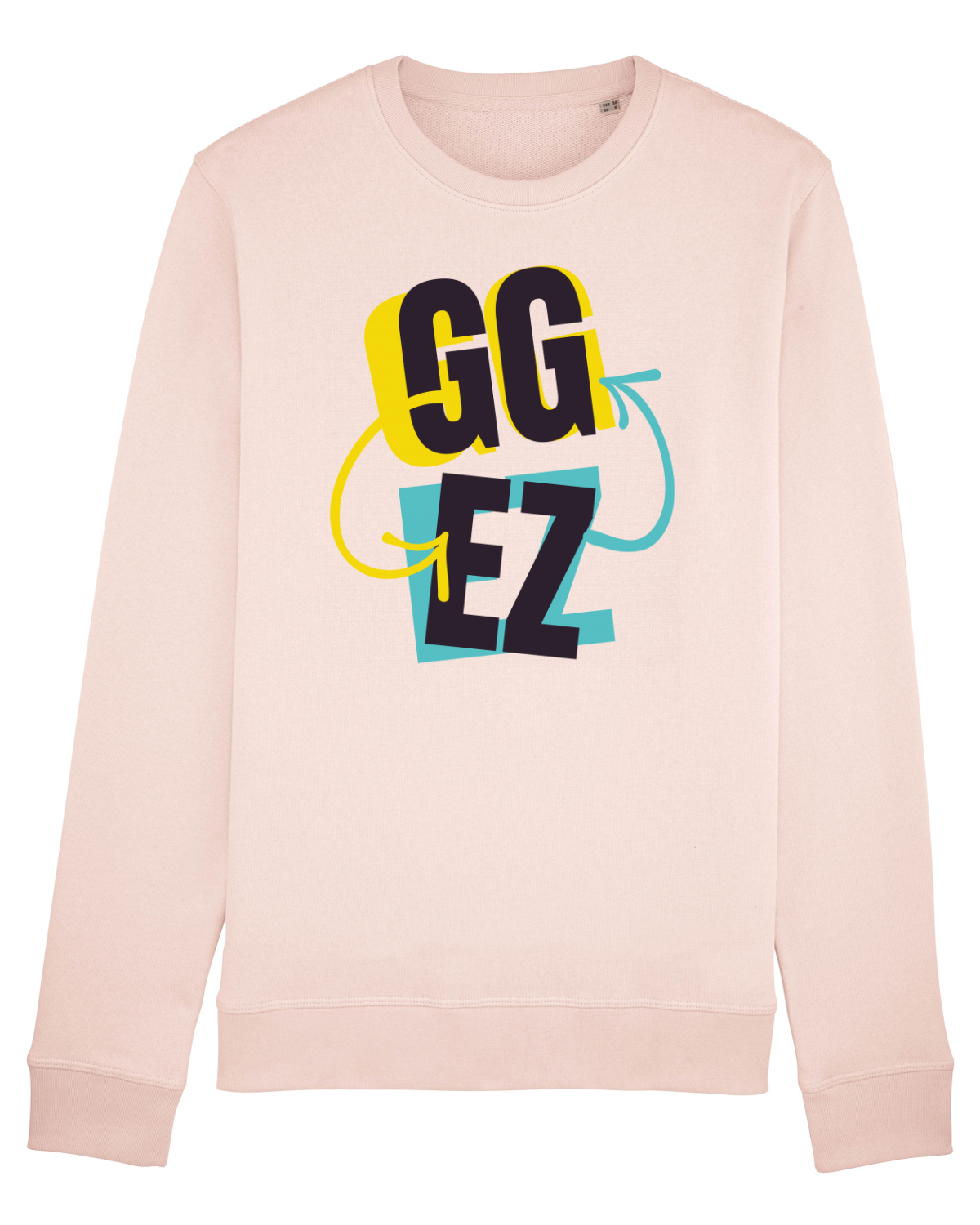 Bluză mânecă lungă Unisex Rise Candy Pink