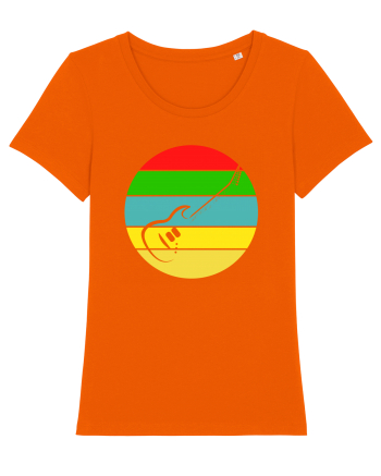 Rock Music Lover Bright Orange