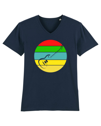 Rock Music Lover French Navy