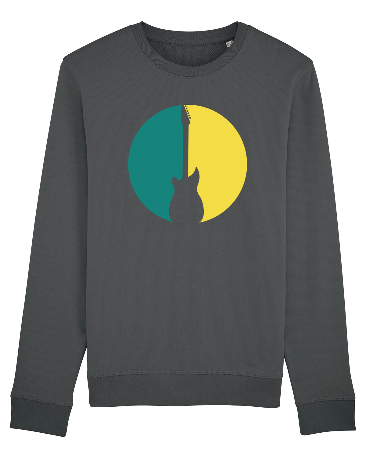 Bluză mânecă lungă Unisex Rise Anthracite