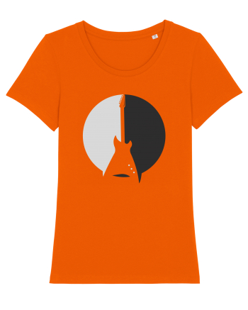 Rock Music Lover Bright Orange