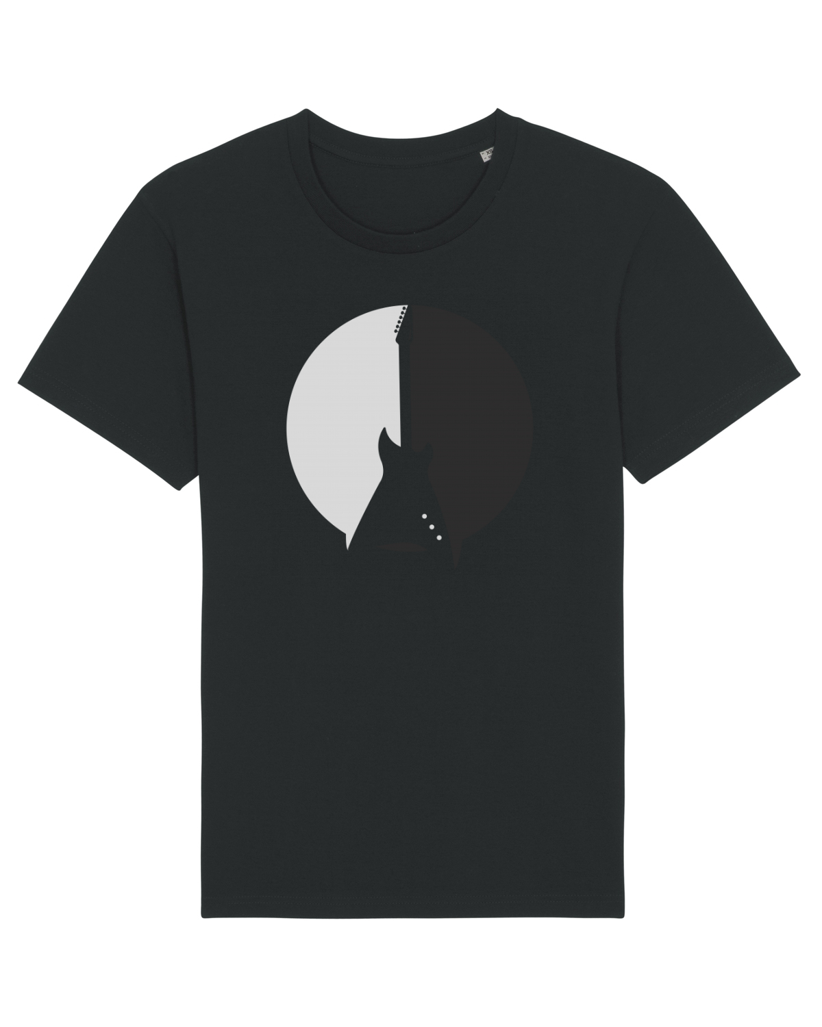 Tricou mânecă scurtă Unisex Rocker Black