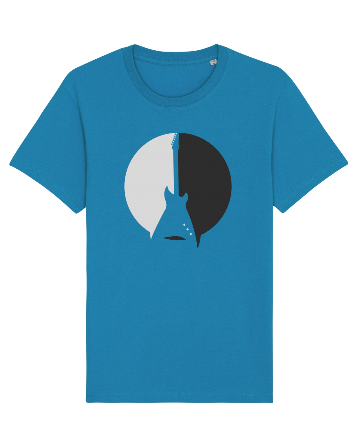 Tricou mânecă scurtă Unisex Rocker Azur