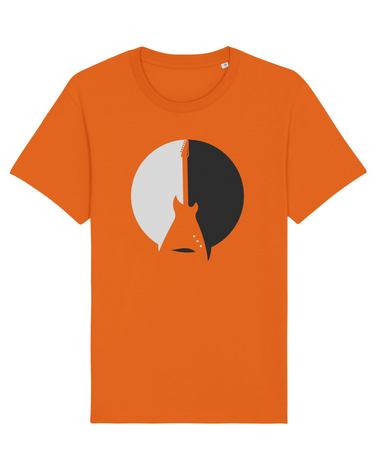 Tricou mânecă scurtă Unisex Rocker Bright Orange