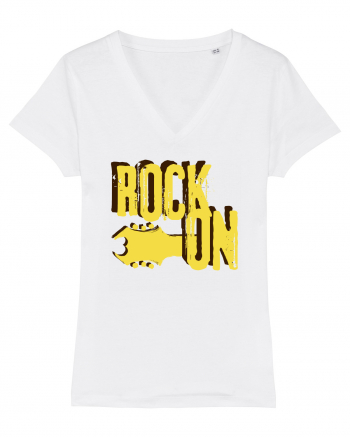 Rock On White