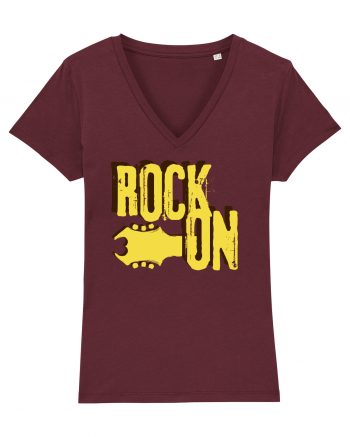 Rock On Burgundy