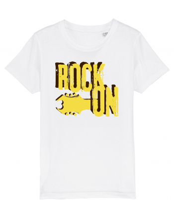 Rock On White