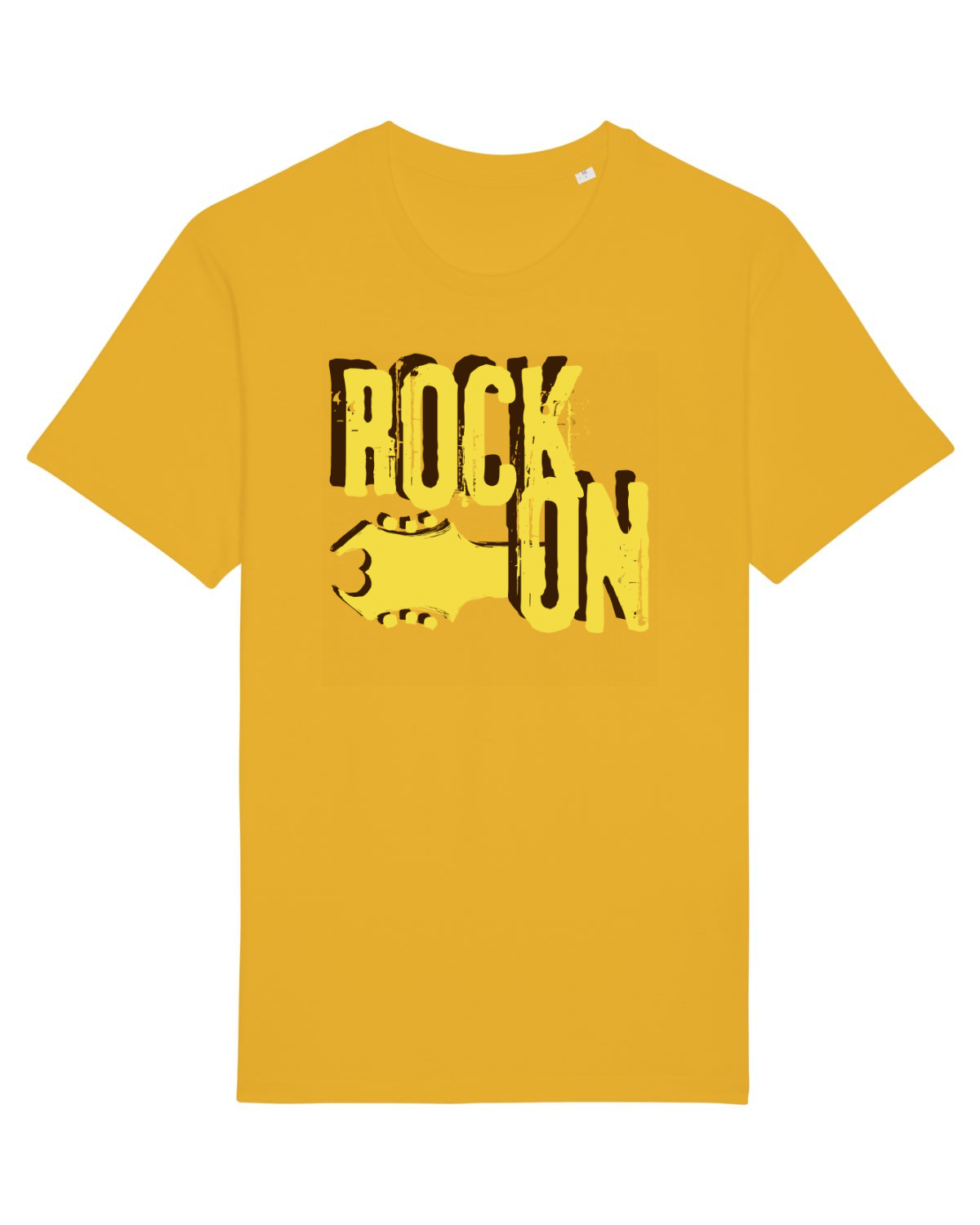 Tricou mânecă scurtă Unisex Rocker Spectra Yellow