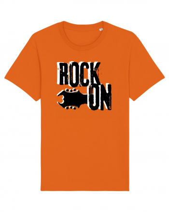 Rock Music Lover Bright Orange