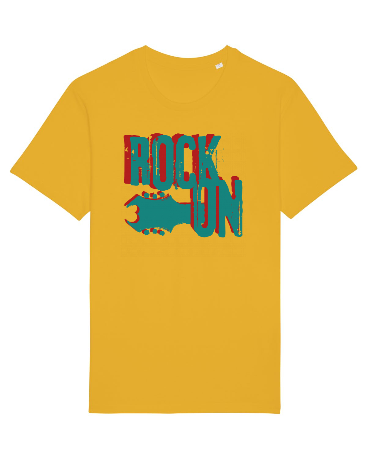 Tricou mânecă scurtă Unisex Rocker Spectra Yellow