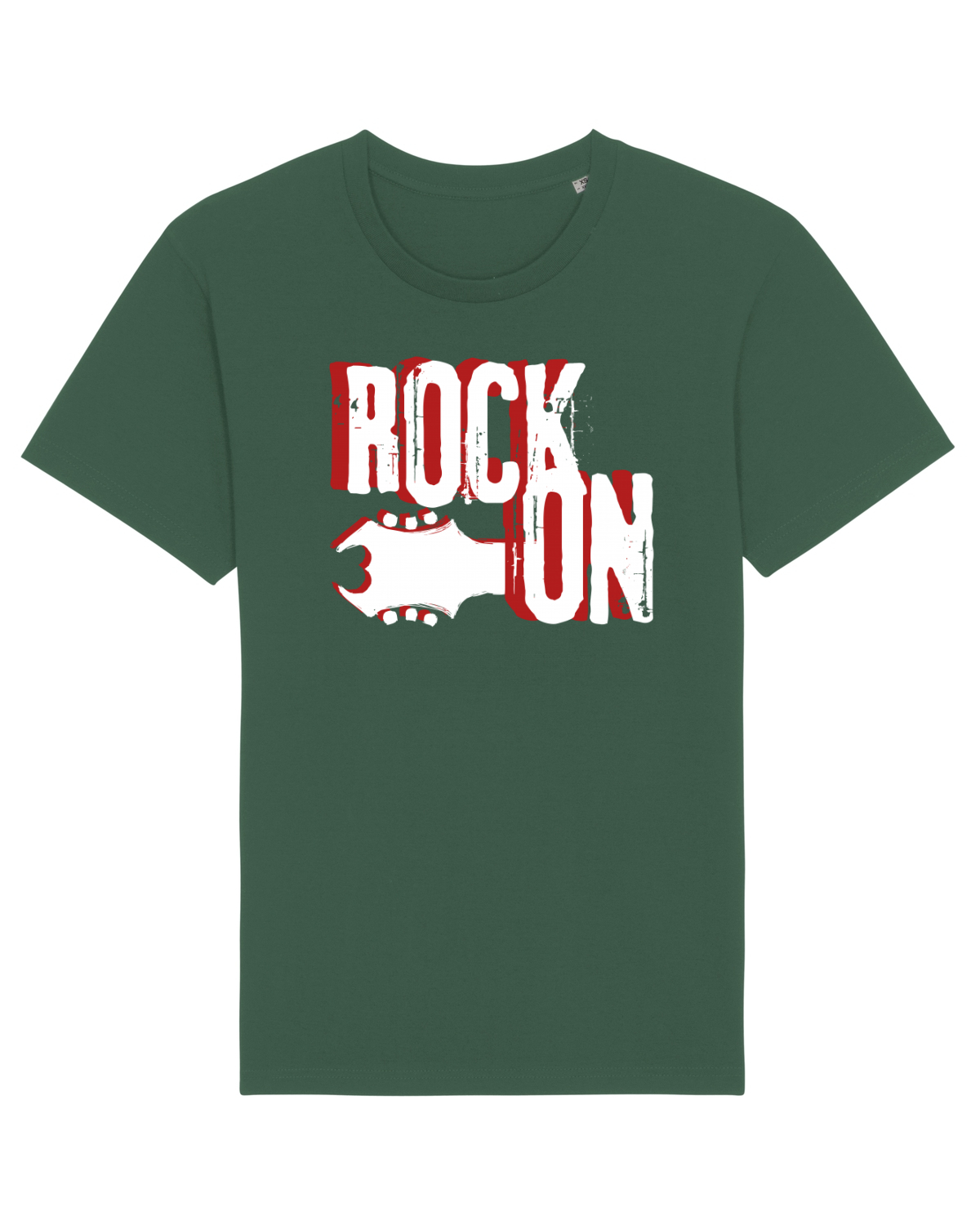 Tricou mânecă scurtă Unisex Rocker Bottle Green
