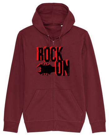 Rock Music Lover Burgundy