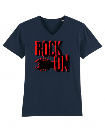 Rock Music Lover French Navy