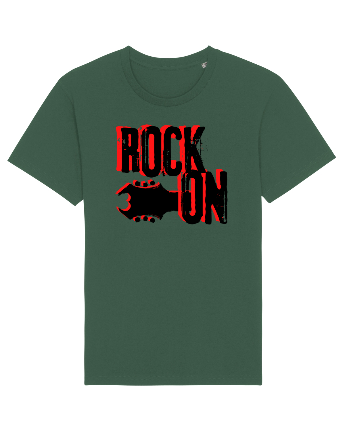 Tricou mânecă scurtă Unisex Rocker Bottle Green