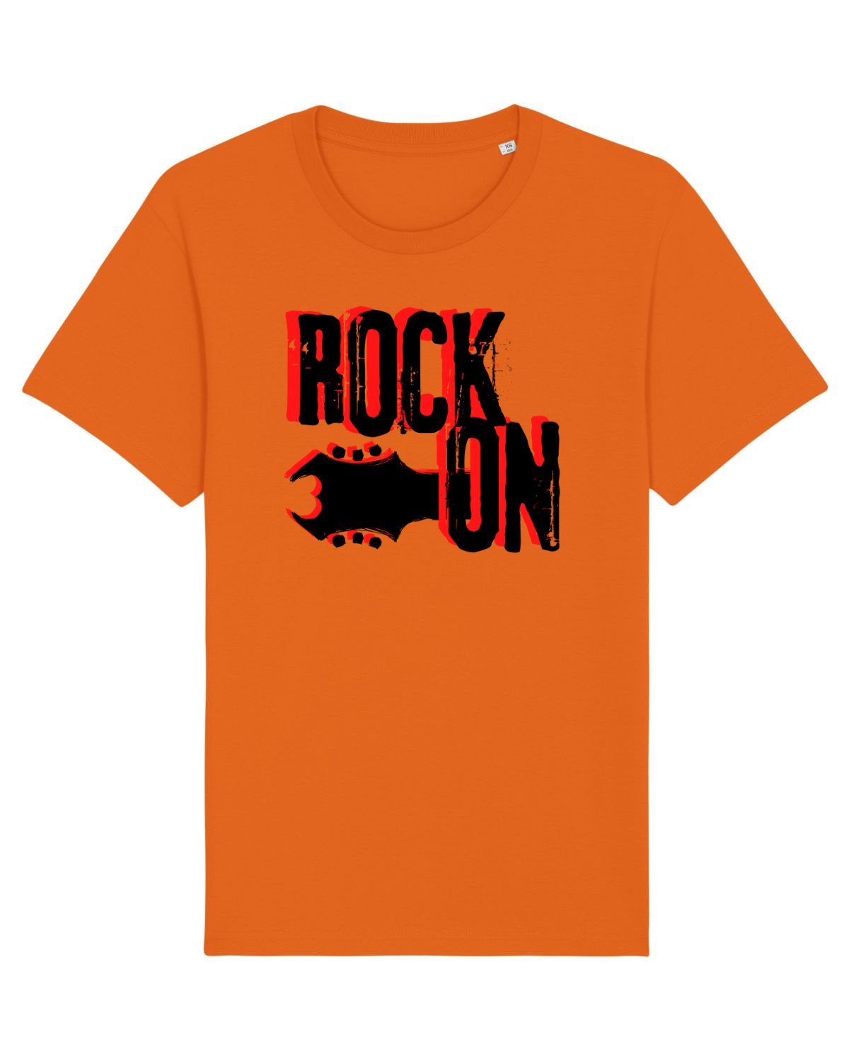 Tricou mânecă scurtă Unisex Rocker Bright Orange