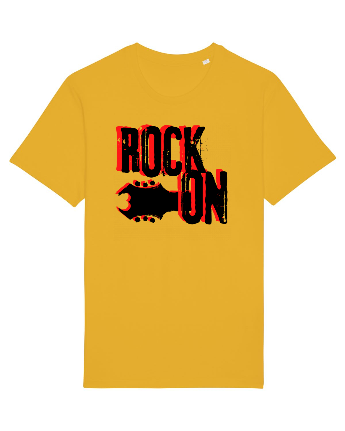 Tricou mânecă scurtă Unisex Rocker Spectra Yellow