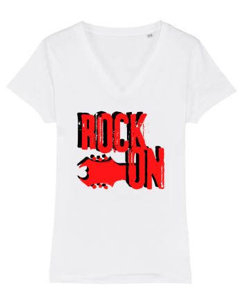 Rock Music Lover White