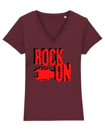 Rock Music Lover Burgundy