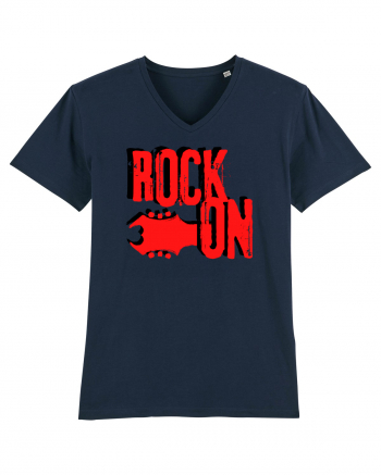 Rock Music Lover French Navy