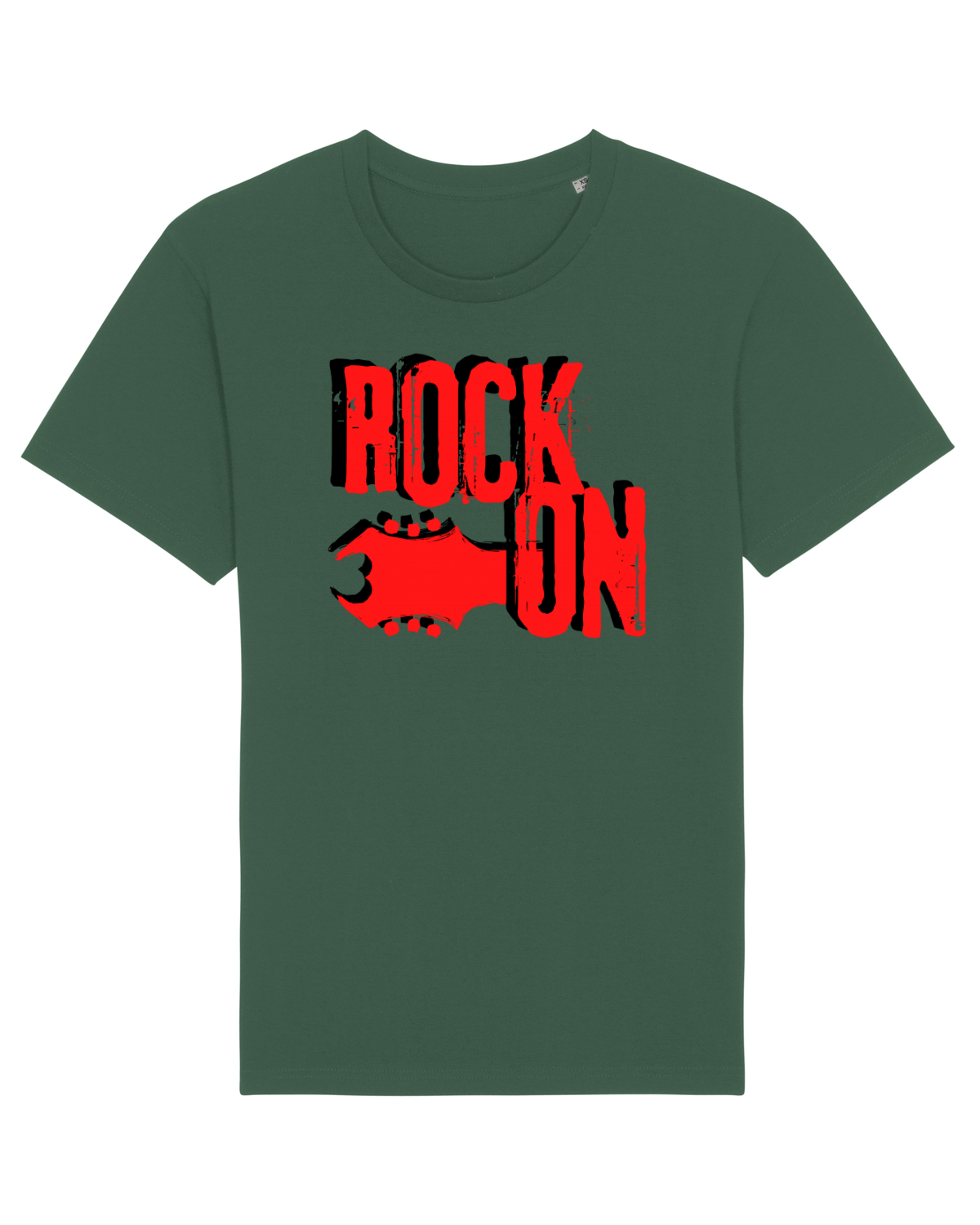 Tricou mânecă scurtă Unisex Rocker Bottle Green