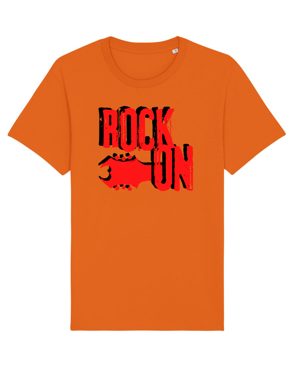 Tricou mânecă scurtă Unisex Rocker Bright Orange
