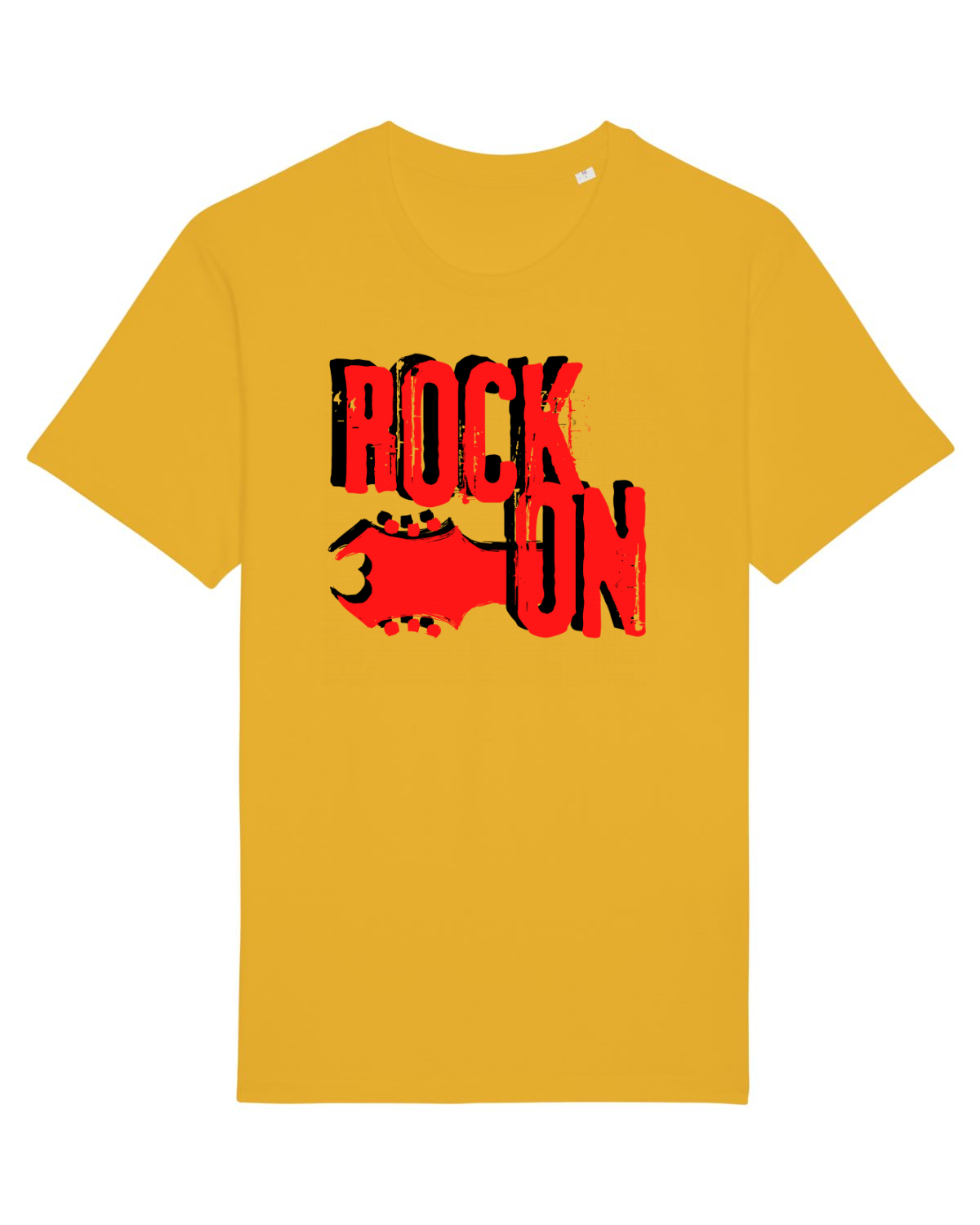 Tricou mânecă scurtă Unisex Rocker Spectra Yellow