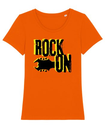 Rock Music Lover Bright Orange