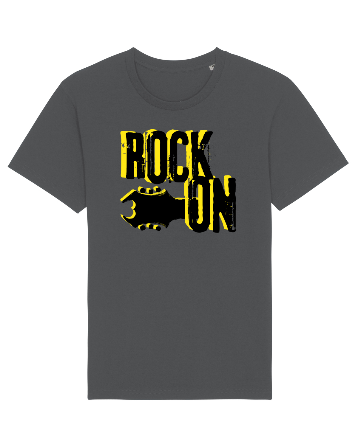 Tricou mânecă scurtă Unisex Rocker Anthracite