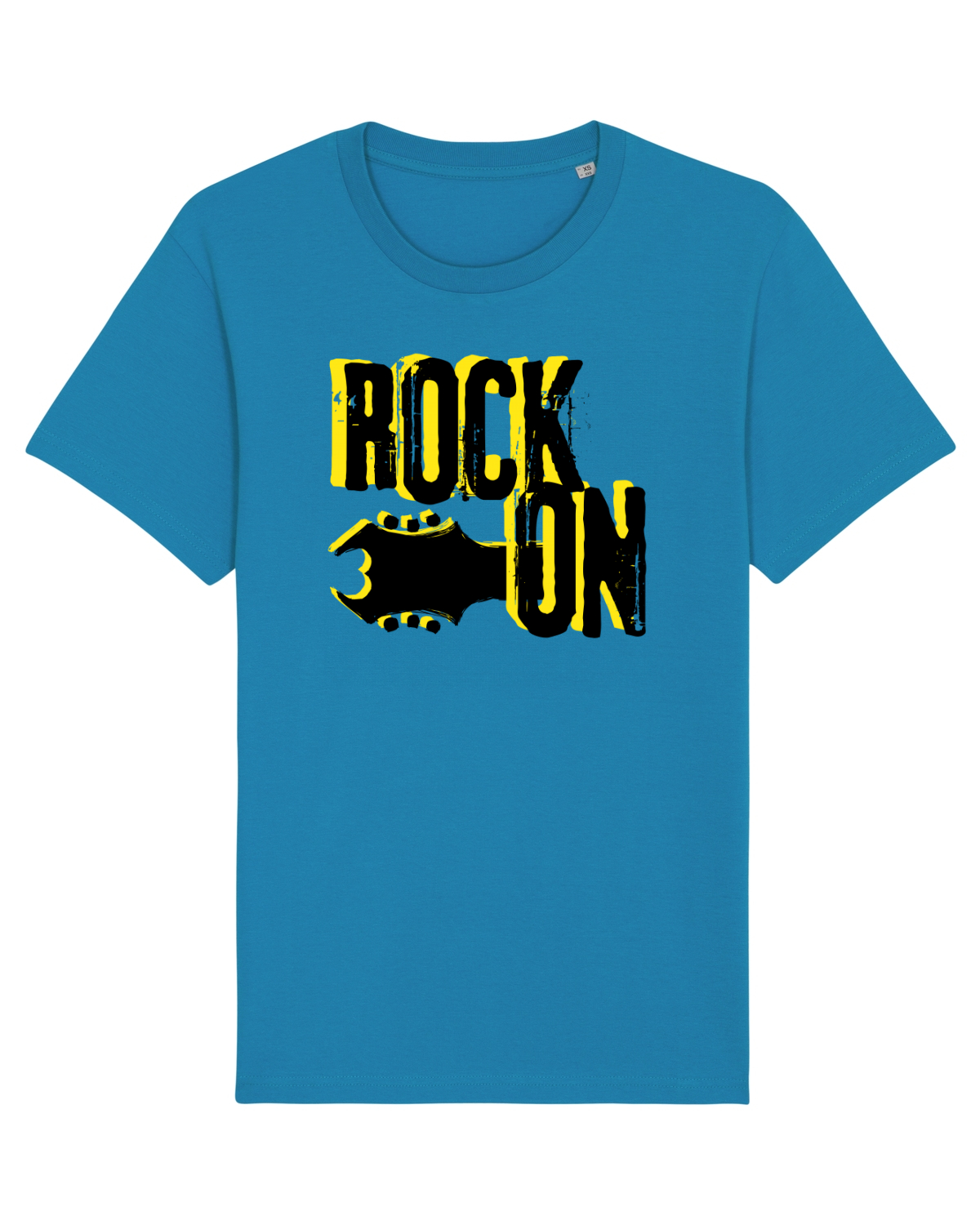 Tricou mânecă scurtă Unisex Rocker Azur