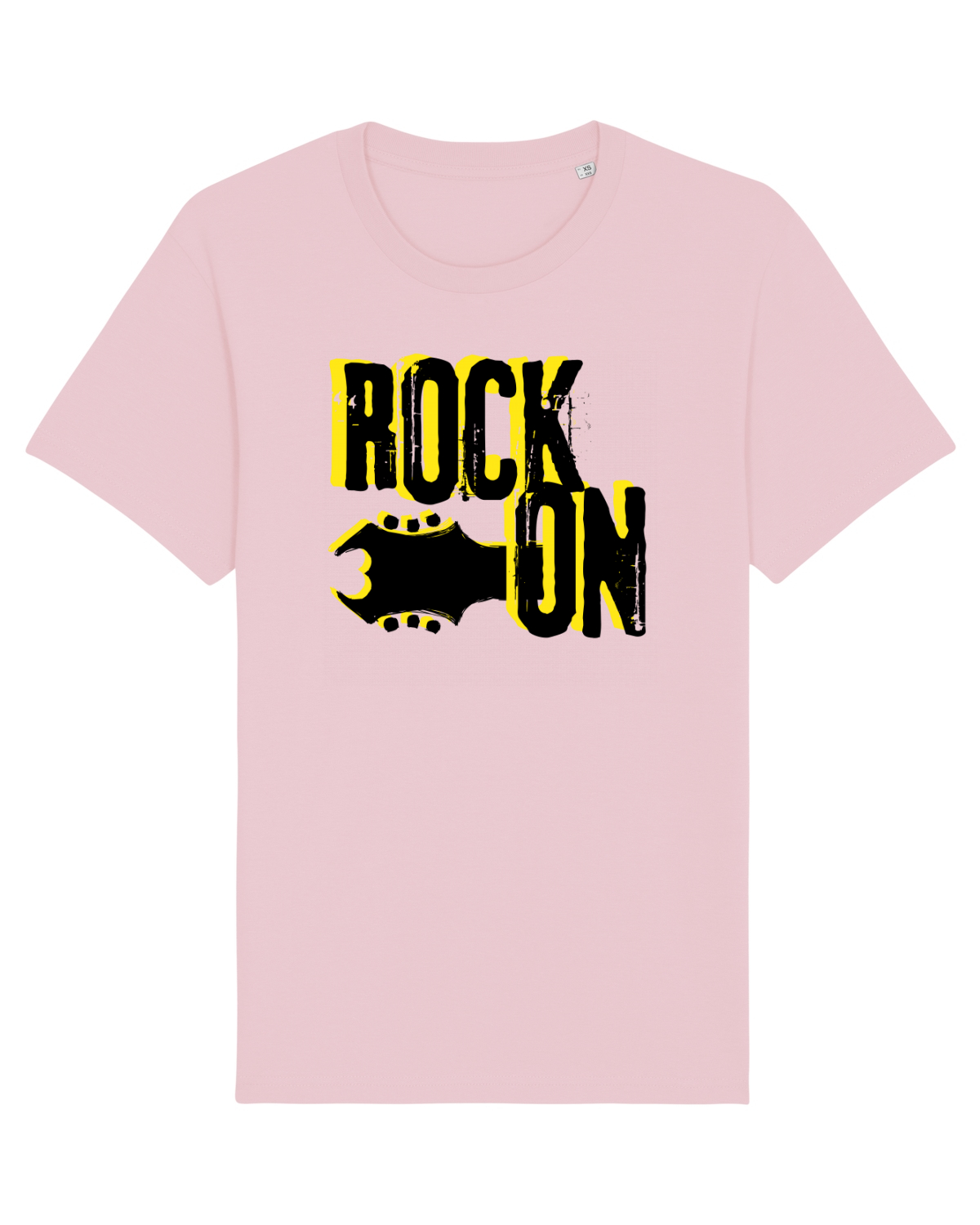 Tricou mânecă scurtă Unisex Rocker Cotton Pink