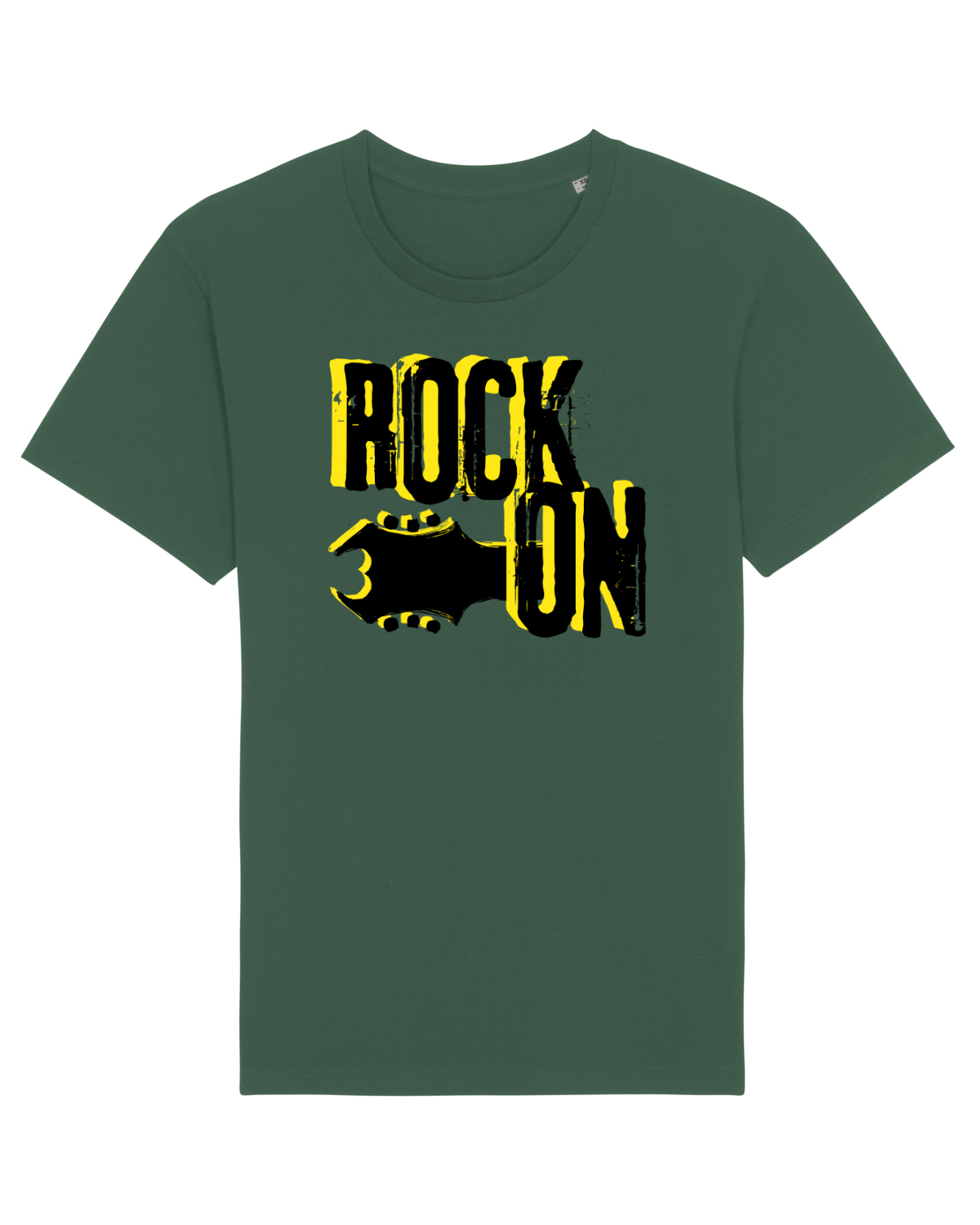 Tricou mânecă scurtă Unisex Rocker Bottle Green