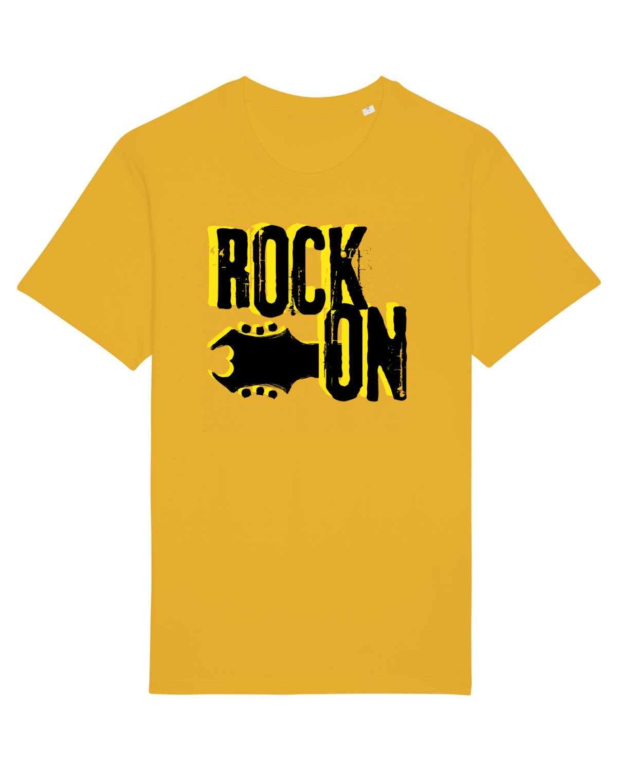 Tricou mânecă scurtă Unisex Rocker Spectra Yellow