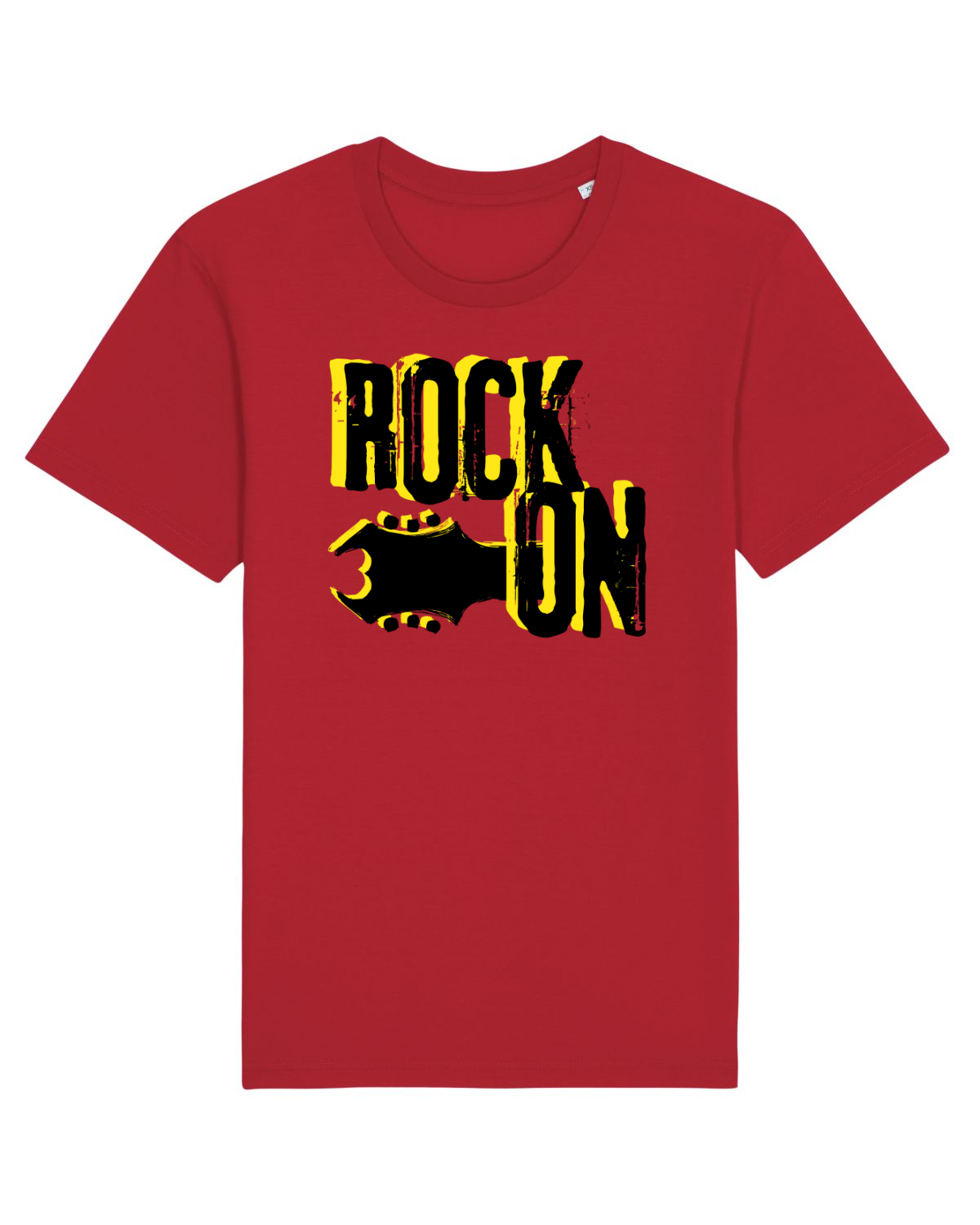 Tricou mânecă scurtă Unisex Rocker Red