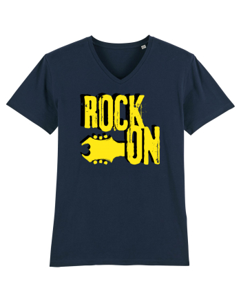 Rock Music Lover French Navy
