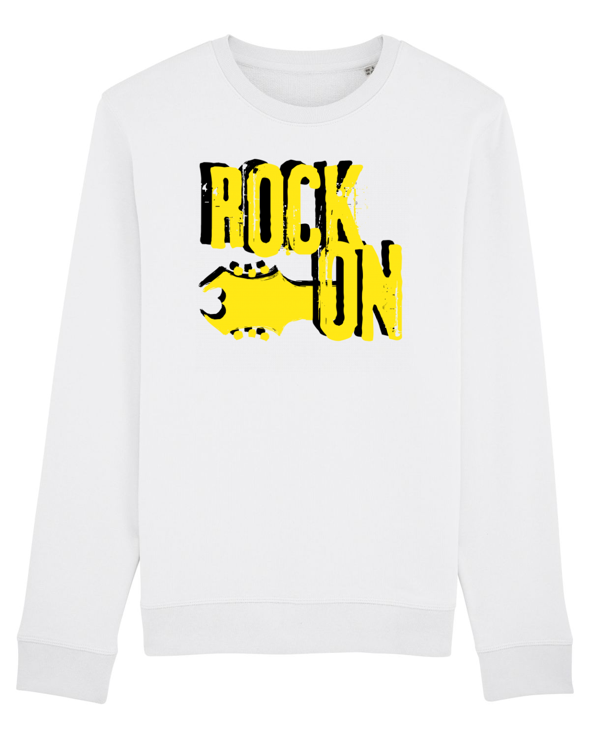 Bluză mânecă lungă Unisex Rise White